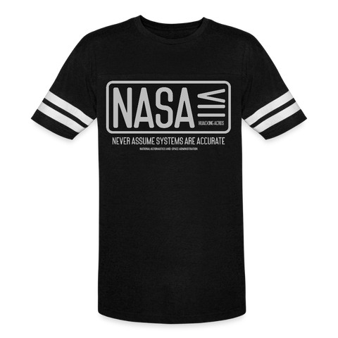 NASA Tee - black/white