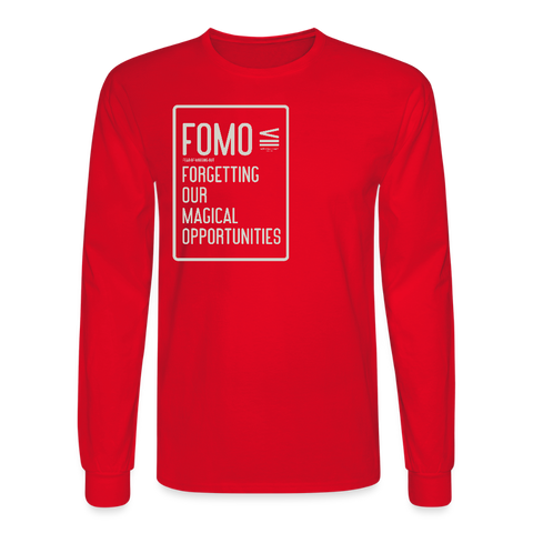 FOMO Long Sleeve - red