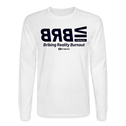 BRB Blue Acro Long Sleeve - white