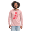 WTF Red Acro Long Sleeve - cream heather pink