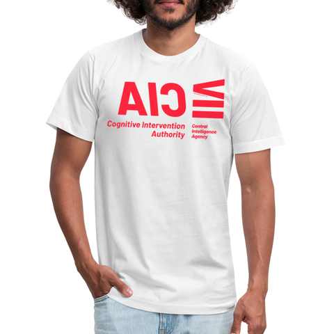 CIA Red Acro B&C Tee - white