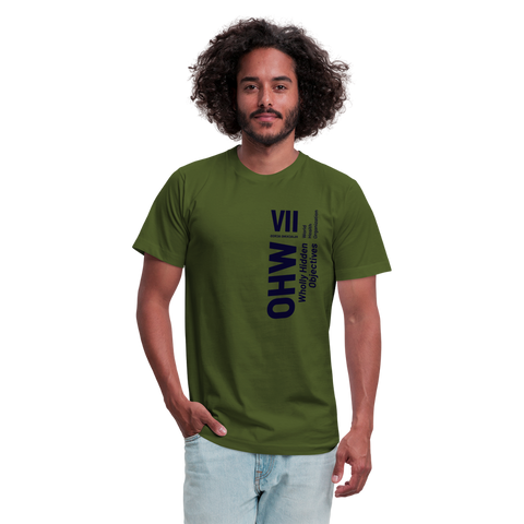 WHO Blue Acro Tshirt - olive