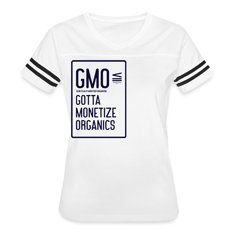 GMO Tee - white/black