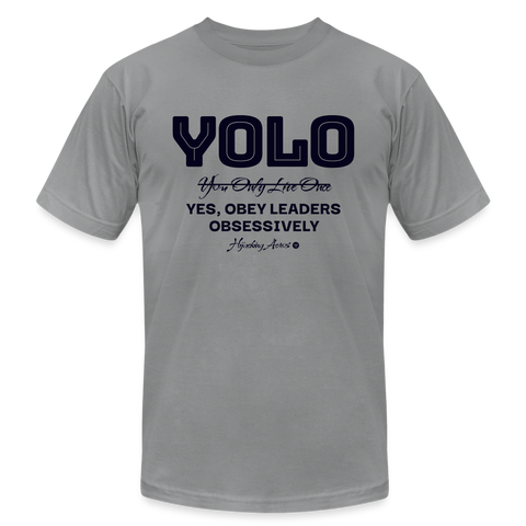 YOLO Heavy Tee - slate