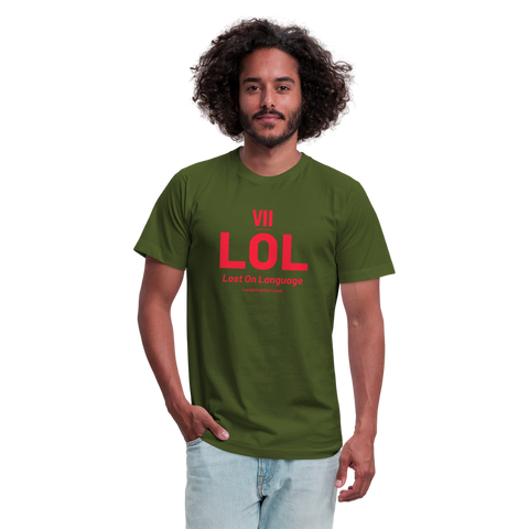 LOL Red Acro Tshirt - olive