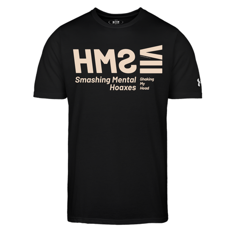 SMH Blue Acro Under Armor Tee - black