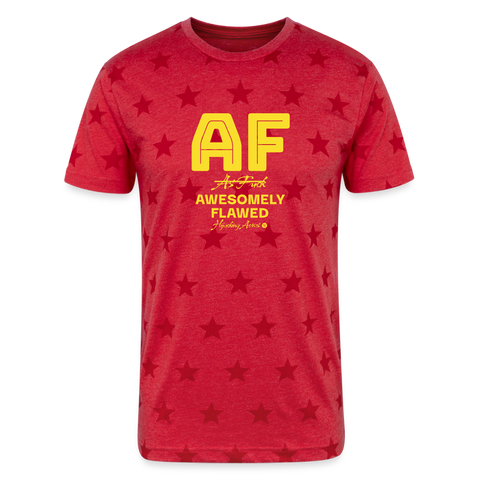 AF Tee - red star