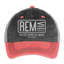 REM Vintage Hat - washed red / silver