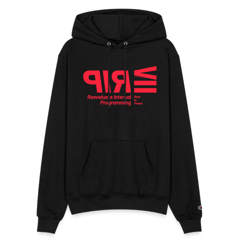 RIP Red Acro Champion Hoodie - black