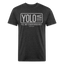 YOLO Tee - heather black