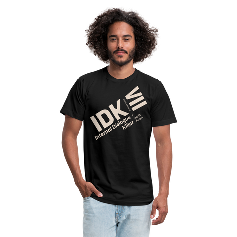 IDK Beige Acro Tshirt - black