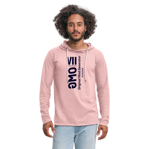 OMG Blue Acro Long Sleeve - cream heather pink