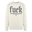 FUCK Blue Acro Oversized Sweat - ivory