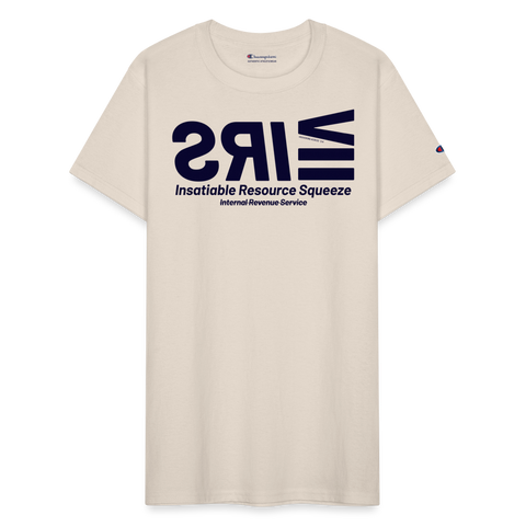 IRS Blue Acros Champion Tee - Sand