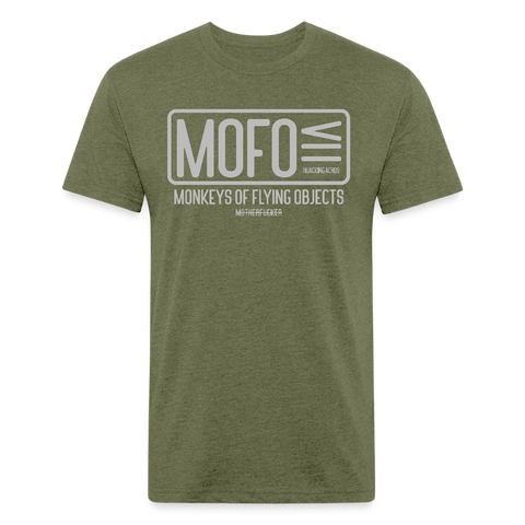 MOFO Tee - heather military green