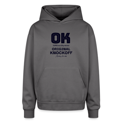 OK Oversized Hoodie - graphite gray