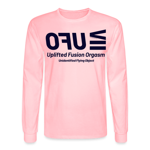 UFO Blue Acro Long Sleeve Tee - pink