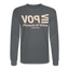 POV Beige Acro Long Sleeve - charcoal