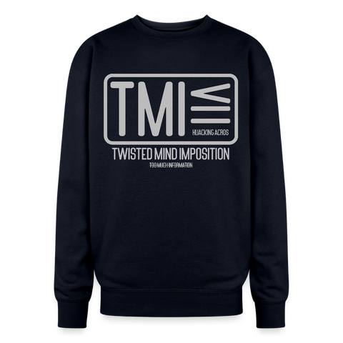 TMI Oversized Sweatshirt - navy