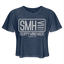 SMH Tee - heather navy