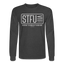 STFU Long Sleeve - heather black
