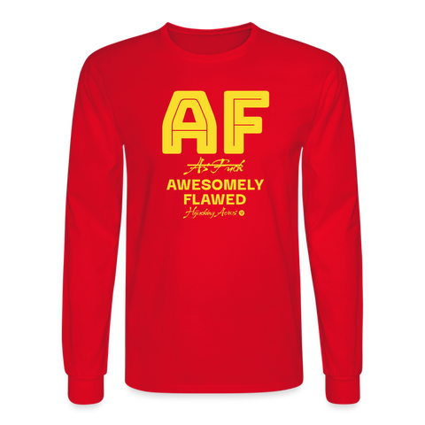 AF Long Sleeve - red