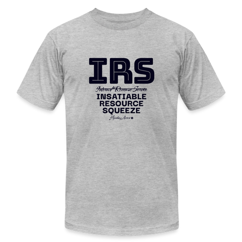 IRS Tee - heather gray