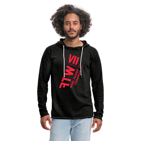 WTF Red Acro Long Sleeve - charcoal grey