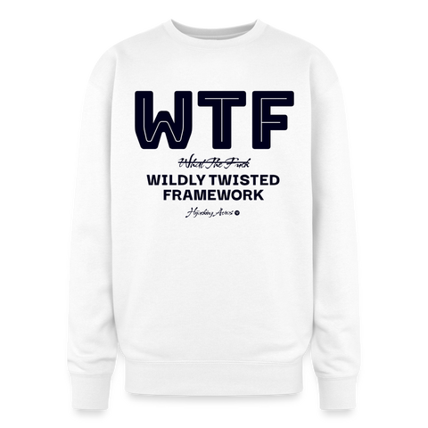 WTF Oversized Sweatshirt - white