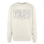 YOLO Oversized Sweatshirt - ivory