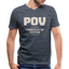 POV V Neck - heather navy