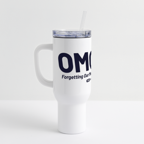 FOMO Blue Acro Tumbler - white