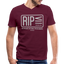 RIP V Neck (U) - maroon