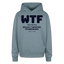 WTF Oversized Hoodie - stone blue