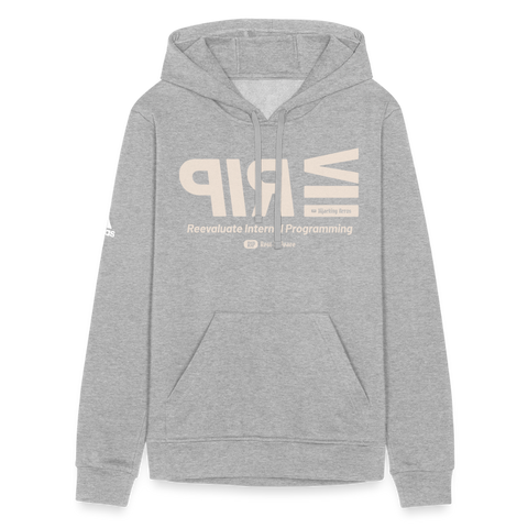 RIP Beige Acro Adidas Hoodie - heather gray