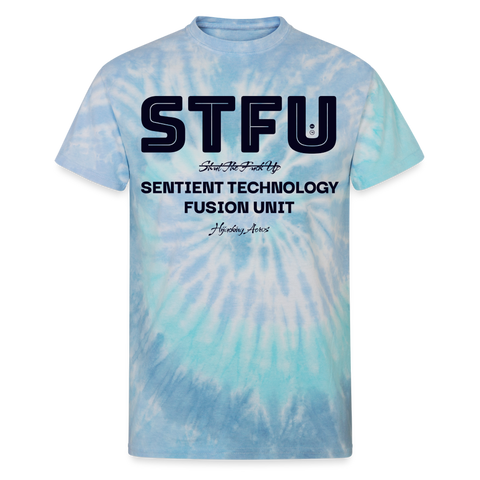 STFU Tee - blue lagoon