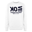 OK Red Acro Oversized Sweatshirt - white