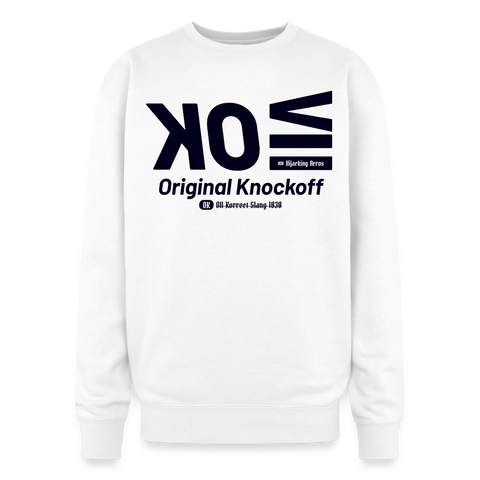 OK Red Acro Oversized Sweatshirt - white