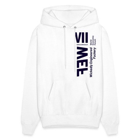 WEF Blue Acro Hoodie - white