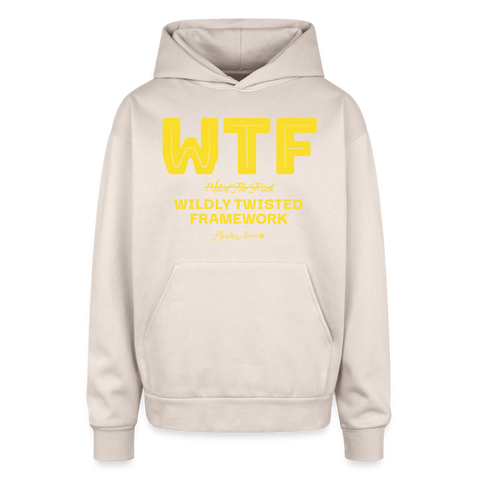 WTF Oversized Hoodie - Sand