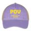 POV Hat - washed purple/beige