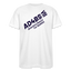 AD4BS Blue Logo Heavy T - white