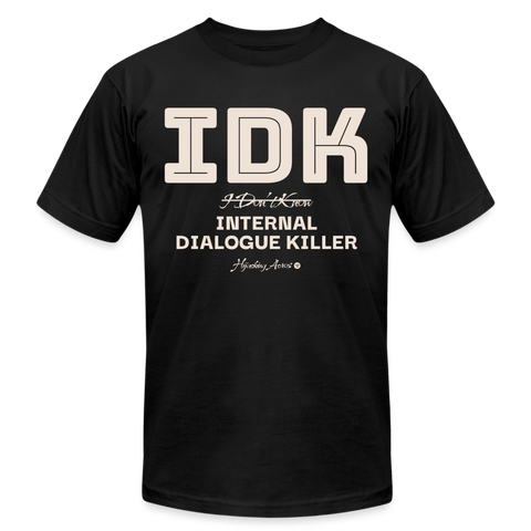 IDK Tee - black