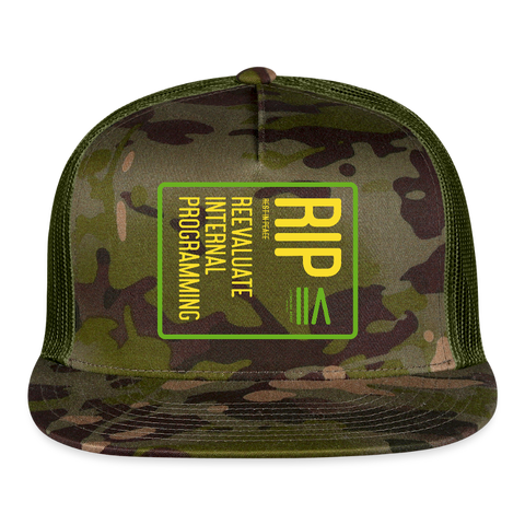 RIP Trucker Hat - MultiCam\green