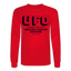 UFO Long Sleeve Hoodie - red