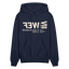 WEF Beige Acro Hoodie - navy