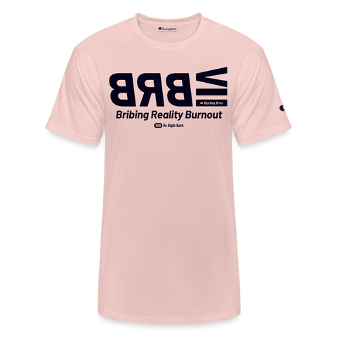 BRB Blue Acro Champion Tee - blush pink 