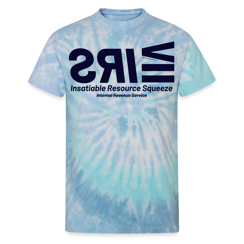 IRS Blue Acros Tee - blue lagoon