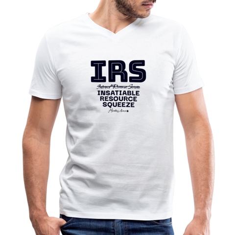 IRS V Neck - white