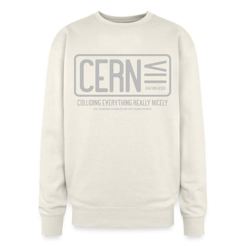 CERN Oversized Sweatshirt - ivory
